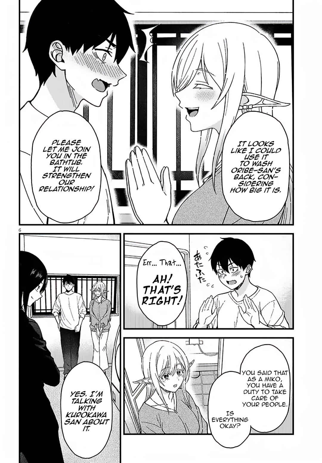 Isekai Kara Kita Elf to Tomo ni Sugosu Nichijou Chapter 2 - Page 6