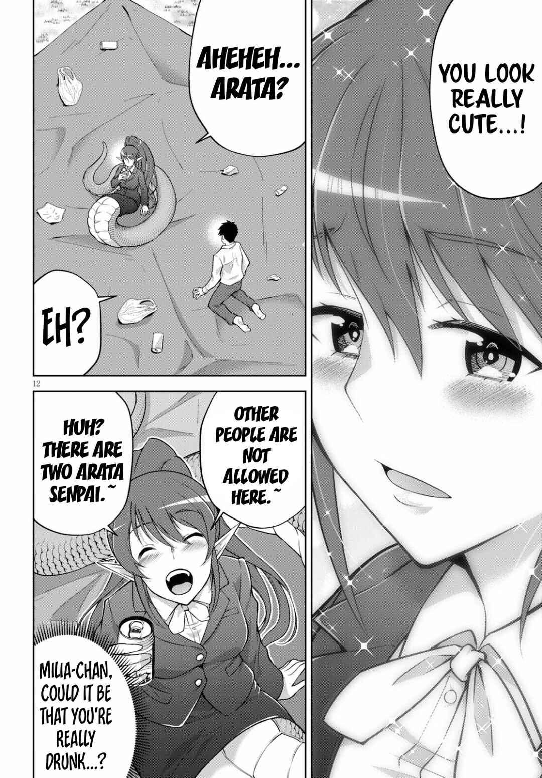 Shakaijin ga Kizuku Ajin Harem: Toudo 200% no Ecchi na Romcom wo Anata ni Chapter 2 - Page 13