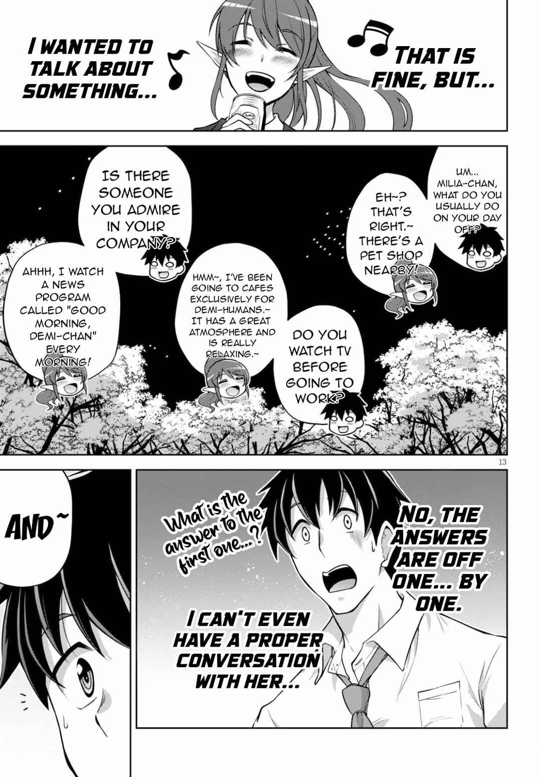Shakaijin ga Kizuku Ajin Harem: Toudo 200% no Ecchi na Romcom wo Anata ni Chapter 2 - Page 14