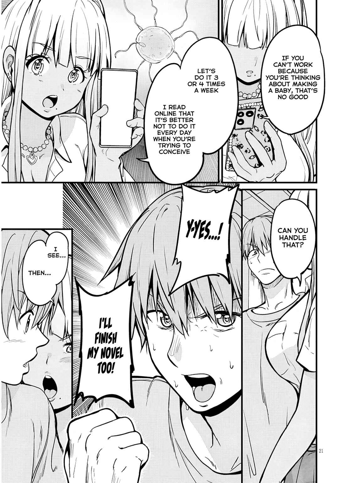 Inaka no Kuro Gal JK to Kekkon Shimashita Chapter 13 - Page 21