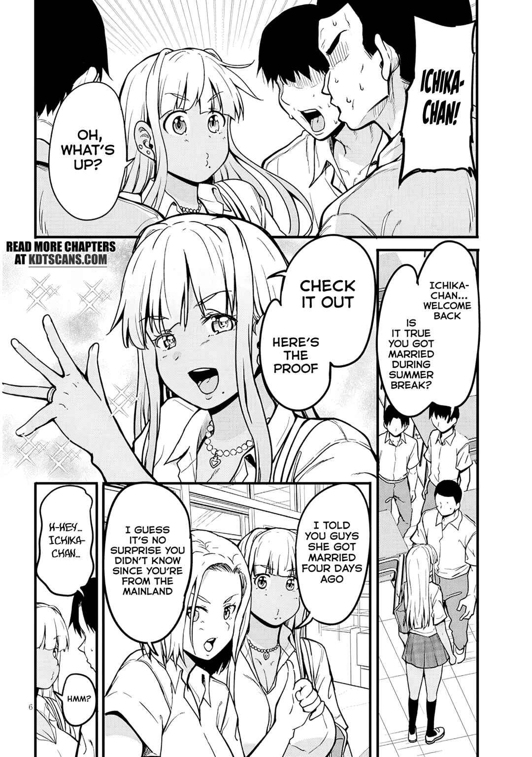 Inaka no Kuro Gal JK to Kekkon Shimashita Chapter 13 - Page 7