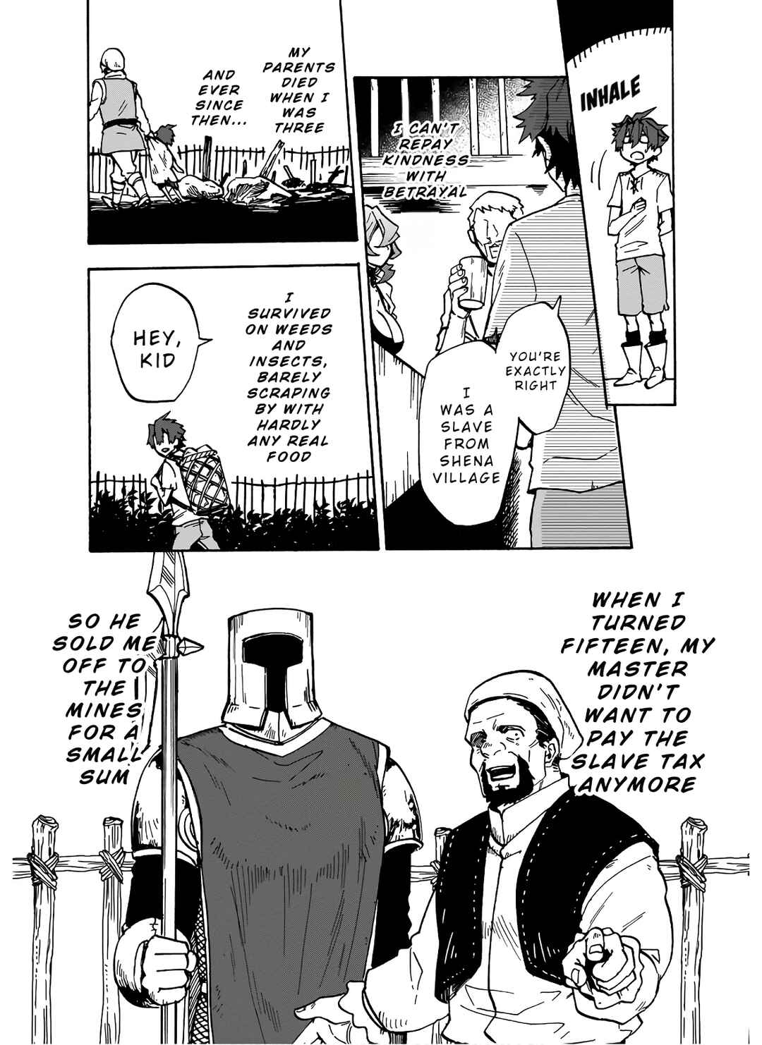 Gashi Tensei ~Dorei Shounen wa Mamono o Kuratte Kakusei su!~ Chapter 2 - Page 16