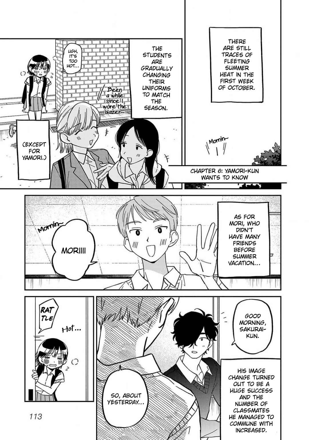 Madowasenaide Yamori-kun Chapter 6 - Page 1