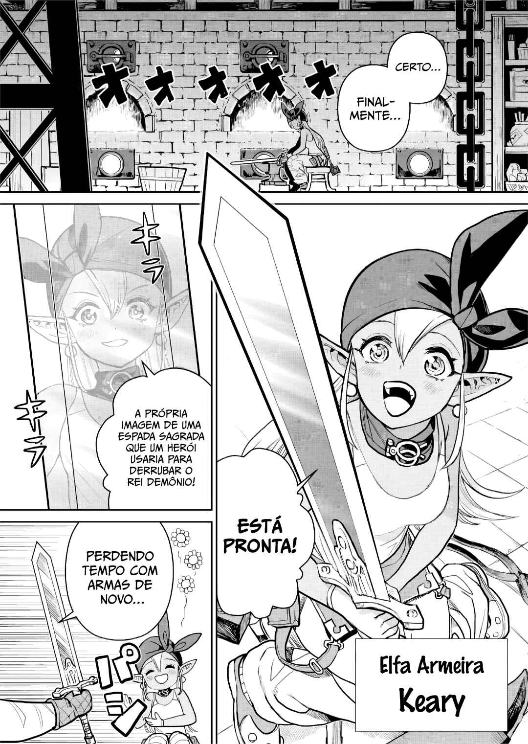 Abandoned: Tsuyosugite Buki ga Kowareru Yuusha to Buki Shokunin no Elf Chapter 1 - Page 2