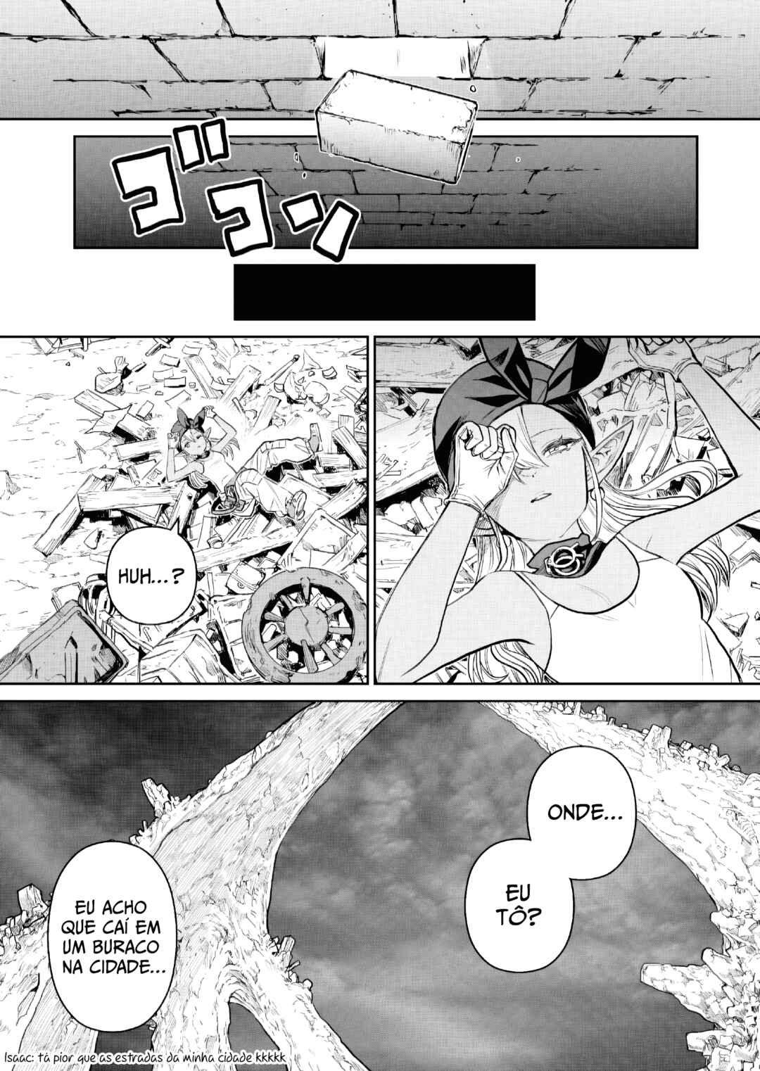 Abandoned: Tsuyosugite Buki ga Kowareru Yuusha to Buki Shokunin no Elf Chapter 1 - Page 20