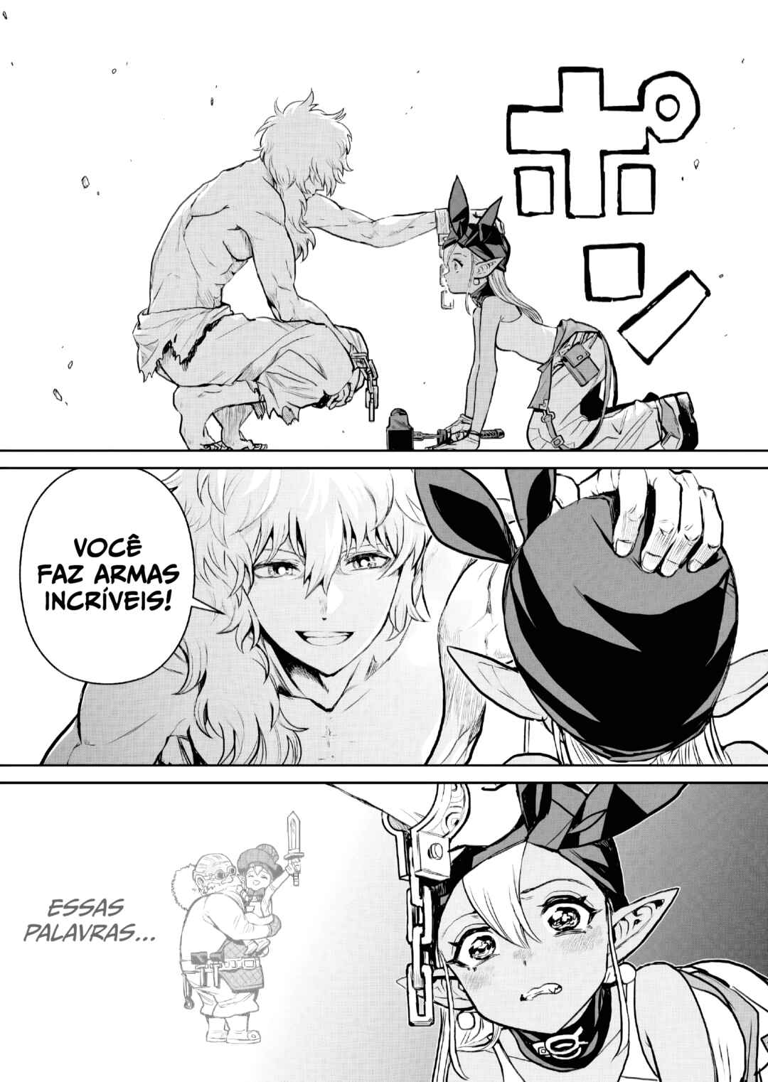 Abandoned: Tsuyosugite Buki ga Kowareru Yuusha to Buki Shokunin no Elf Chapter 1 - Page 48
