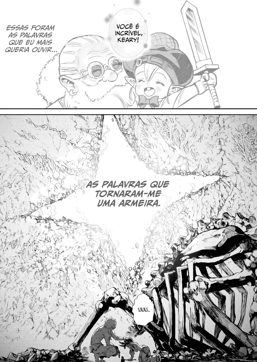 Abandoned: Tsuyosugite Buki ga Kowareru Yuusha to Buki Shokunin no Elf Chapter 1 - Page 49