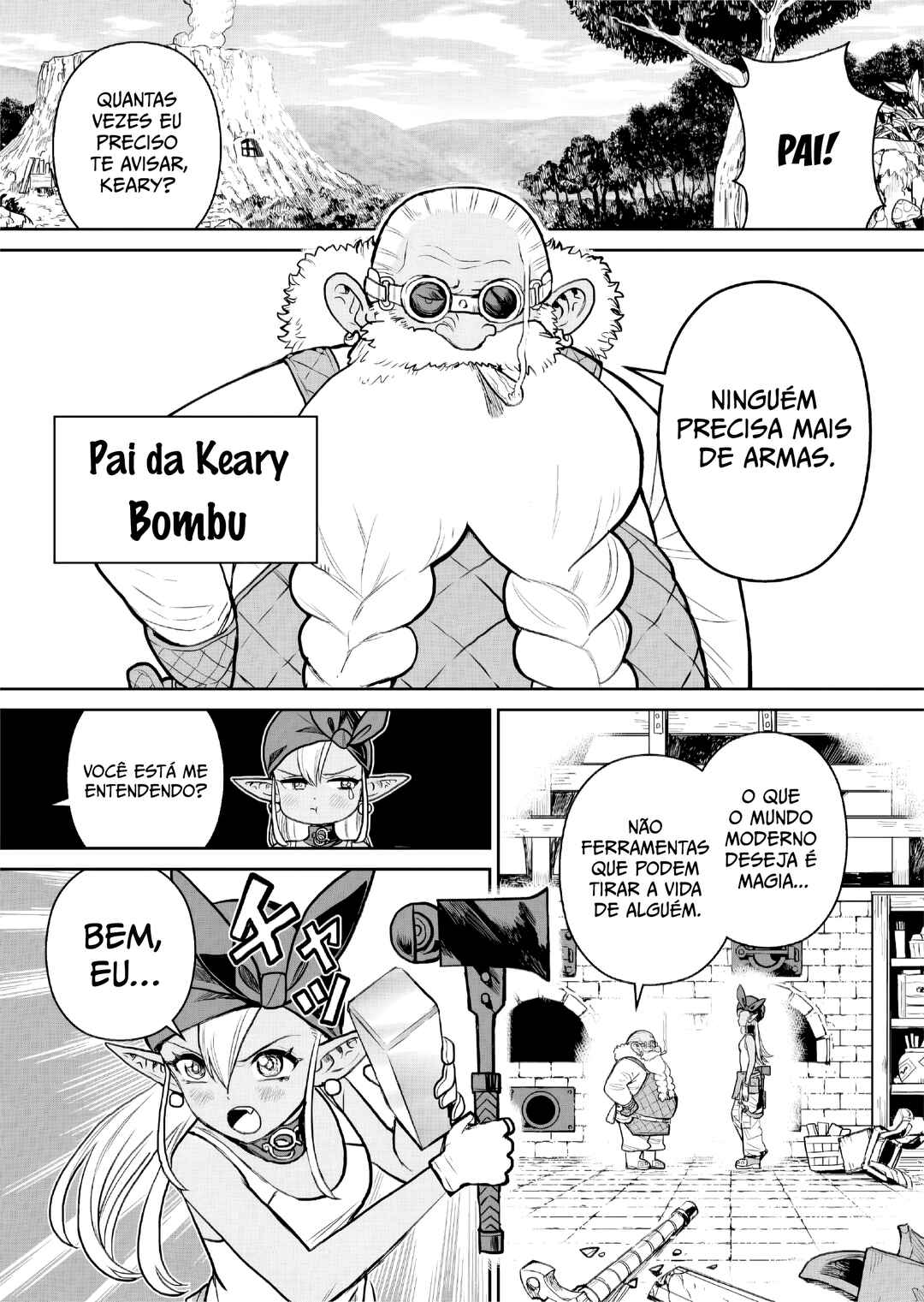 Abandoned: Tsuyosugite Buki ga Kowareru Yuusha to Buki Shokunin no Elf Chapter 1 - Page 5