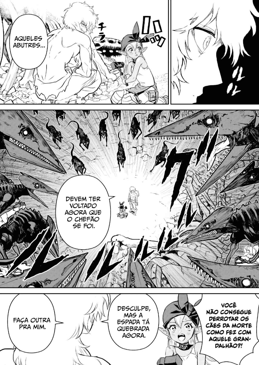 Abandoned: Tsuyosugite Buki ga Kowareru Yuusha to Buki Shokunin no Elf Chapter 1 - Page 50