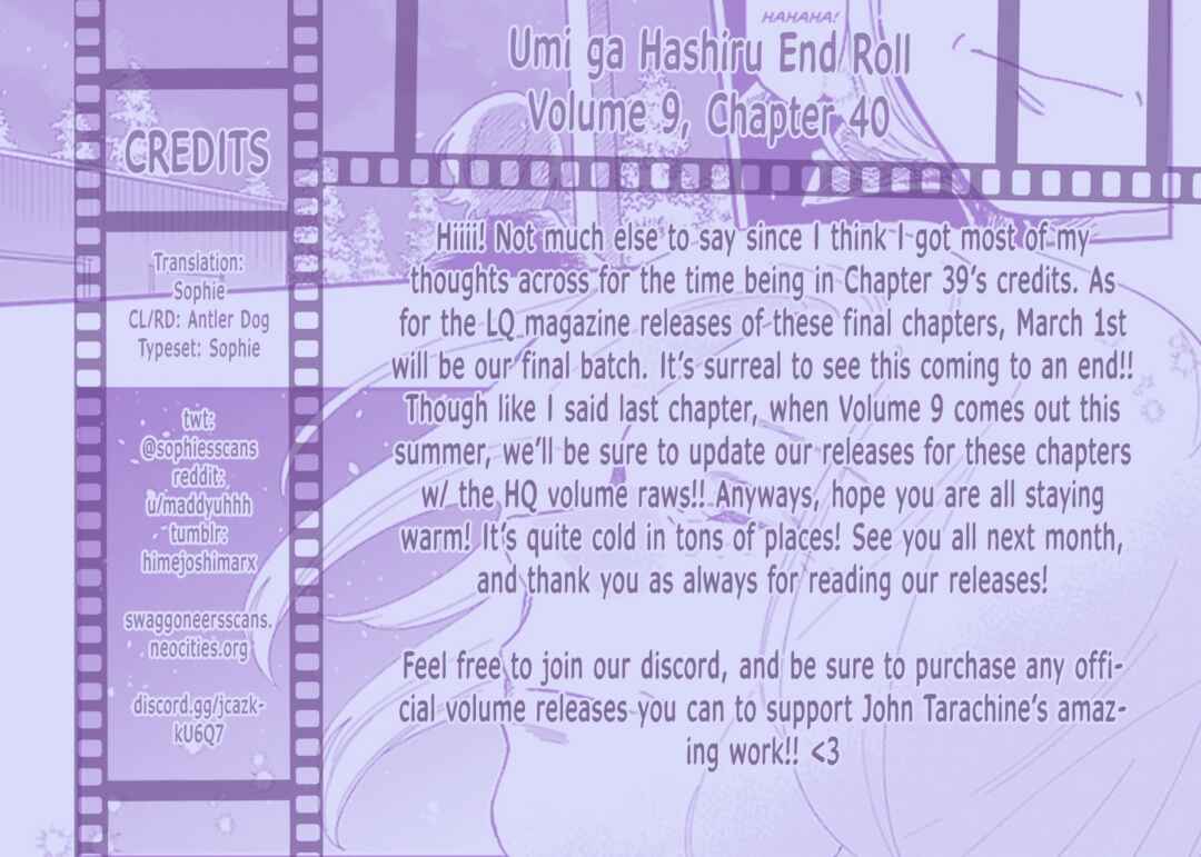 Umi ga Hashiru End Roll Chapter 40 - Page 29