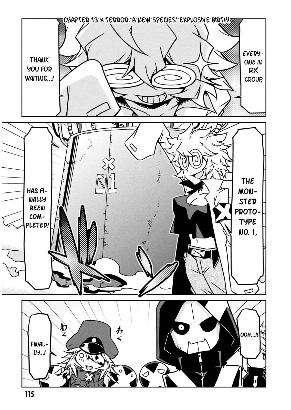 Zannen Onna Kanbu Black General-san Chapter 13 - Page 1