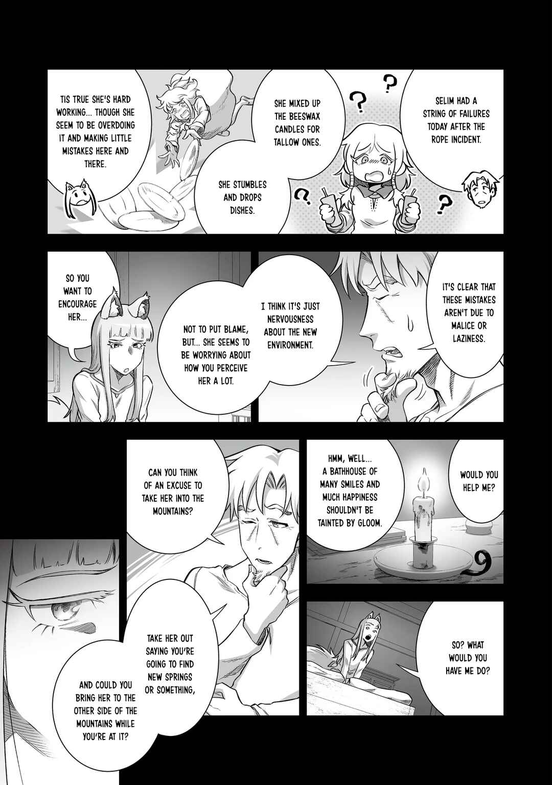 Ookami to Koushinryou: Spring Log Chapter 10 - Page 13