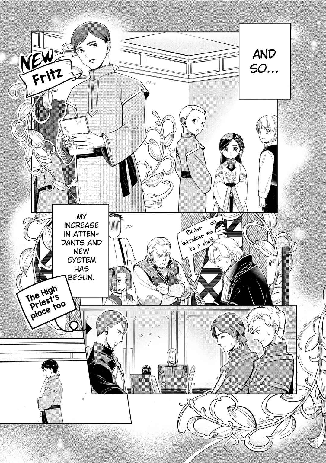 Honzuki no Gekokujou: Shisho ni Naru tame ni wa Shudan o Erandeiraremasen—Dai-3 Bu: Ryouchi ni Hon o Hirogeyou! Chapter 42 - Page 40