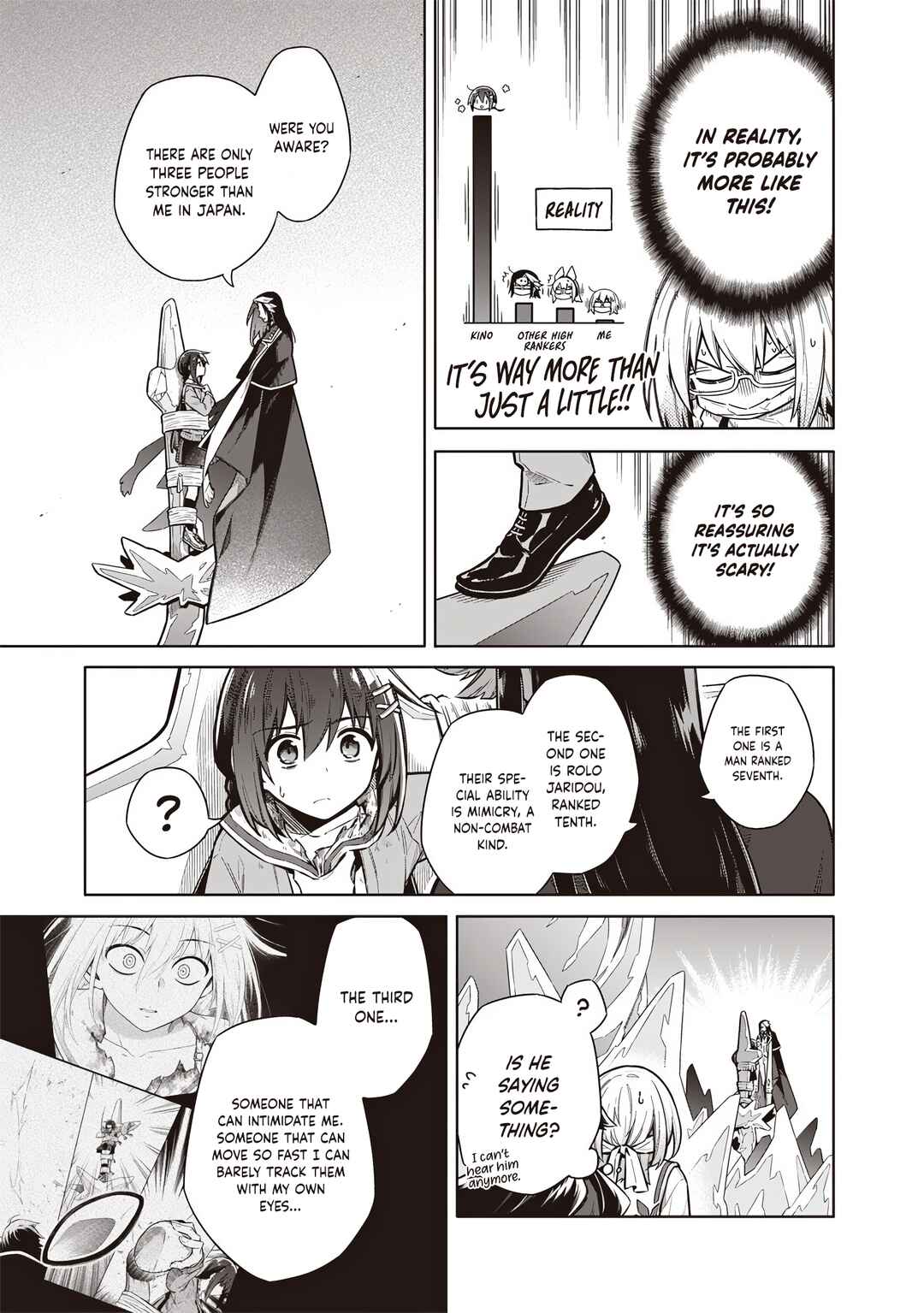 Toukyou KINOKO ~Sekai Ranking 1-i no Komyu-ryoku Saijaku JK~ Chapter 13 - Page 7