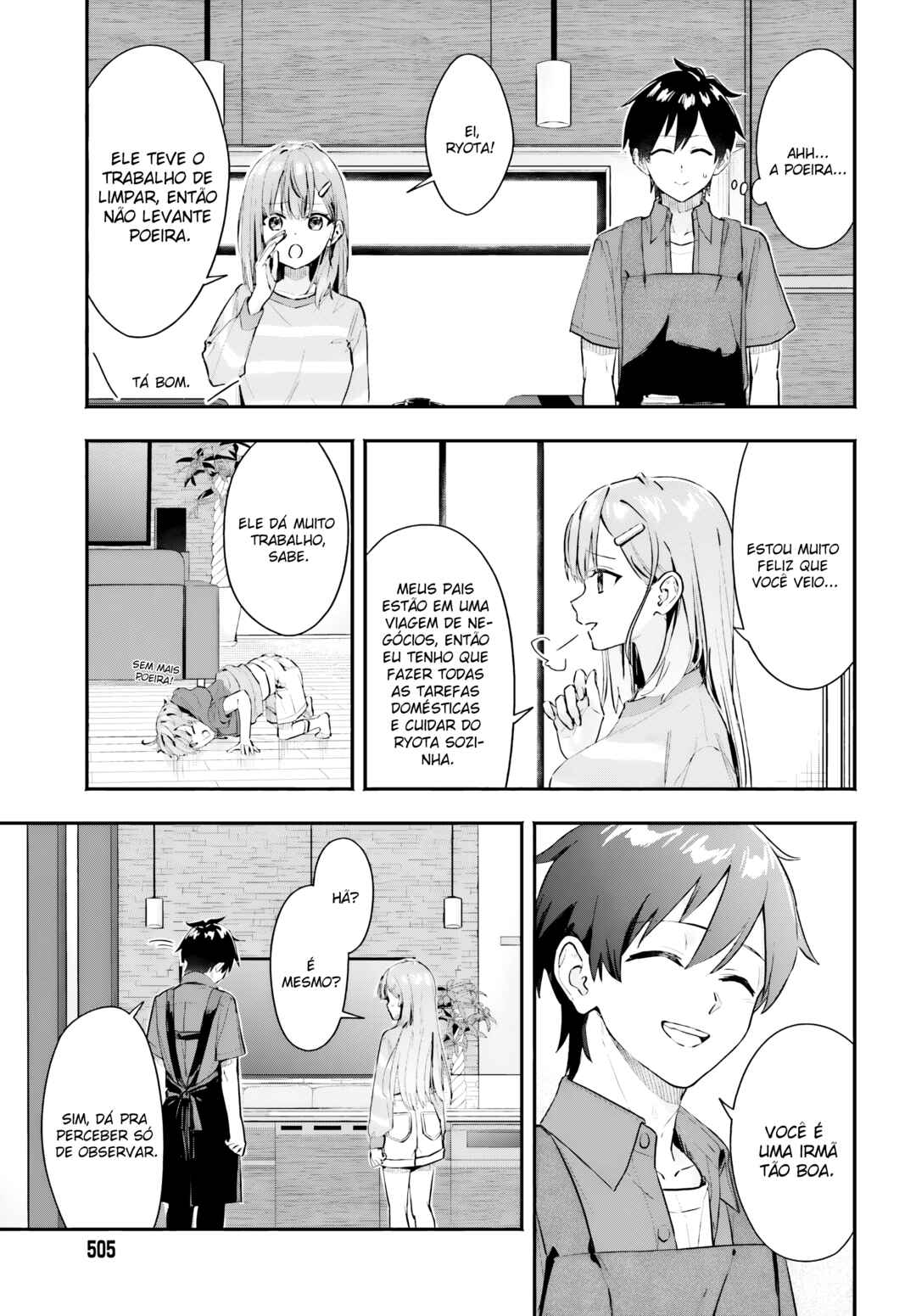 Kaji Daikou no Arubaito wo Hajimetara Gakuen Ichi no Bishoujo no Kazoku ni Kiniirarechaimashita. Chapter 2 - Page 14