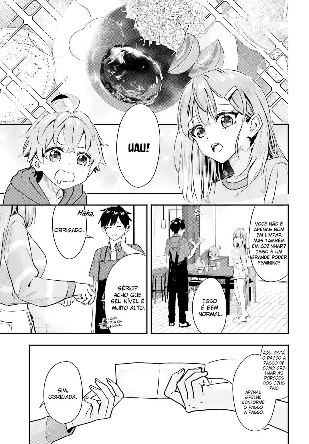 Kaji Daikou no Arubaito wo Hajimetara Gakuen Ichi no Bishoujo no Kazoku ni Kiniirarechaimashita. Chapter 2 - Page 18