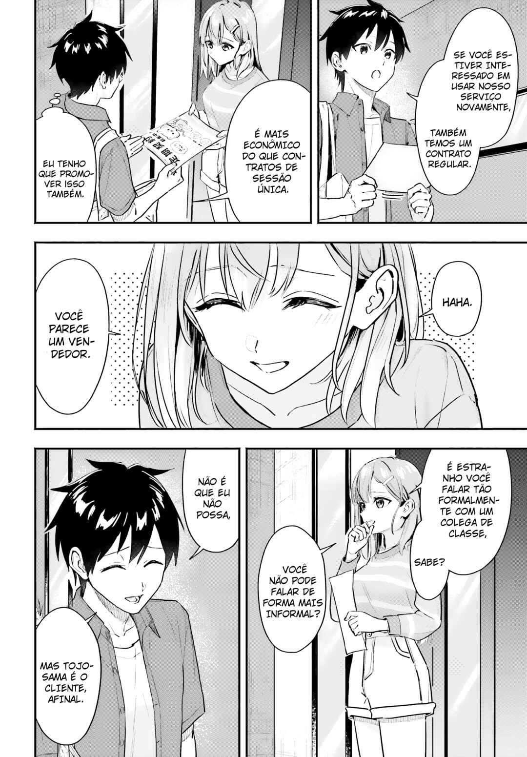 Kaji Daikou no Arubaito wo Hajimetara Gakuen Ichi no Bishoujo no Kazoku ni Kiniirarechaimashita. Chapter 2 - Page 21