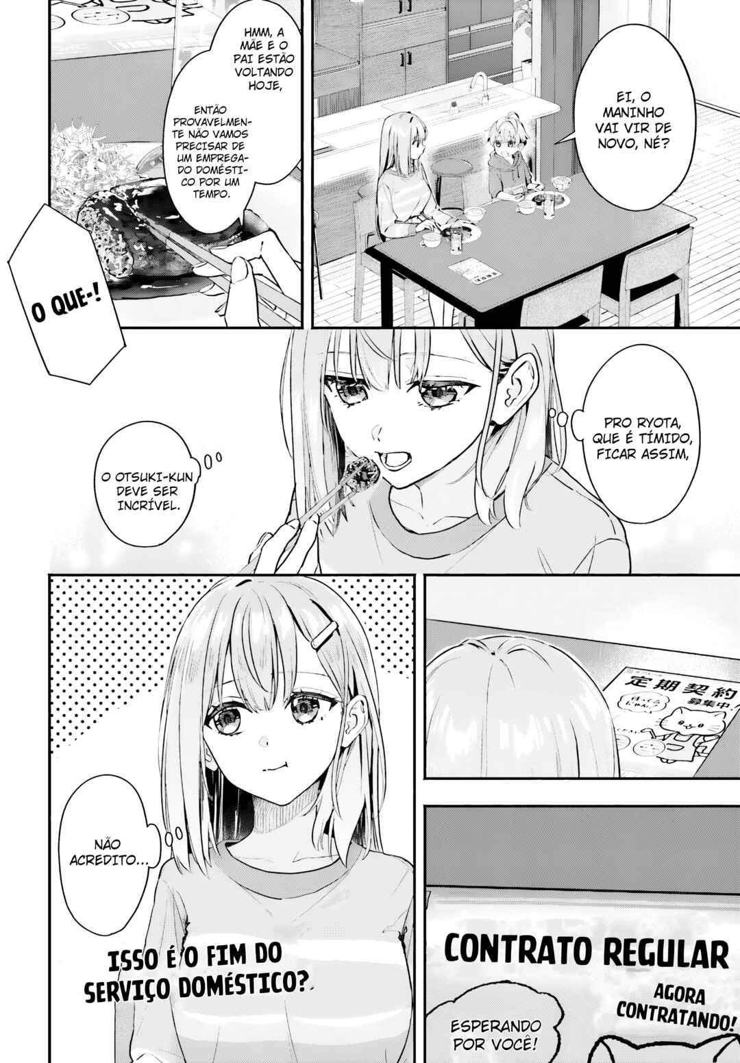Kaji Daikou no Arubaito wo Hajimetara Gakuen Ichi no Bishoujo no Kazoku ni Kiniirarechaimashita. Chapter 2 - Page 25