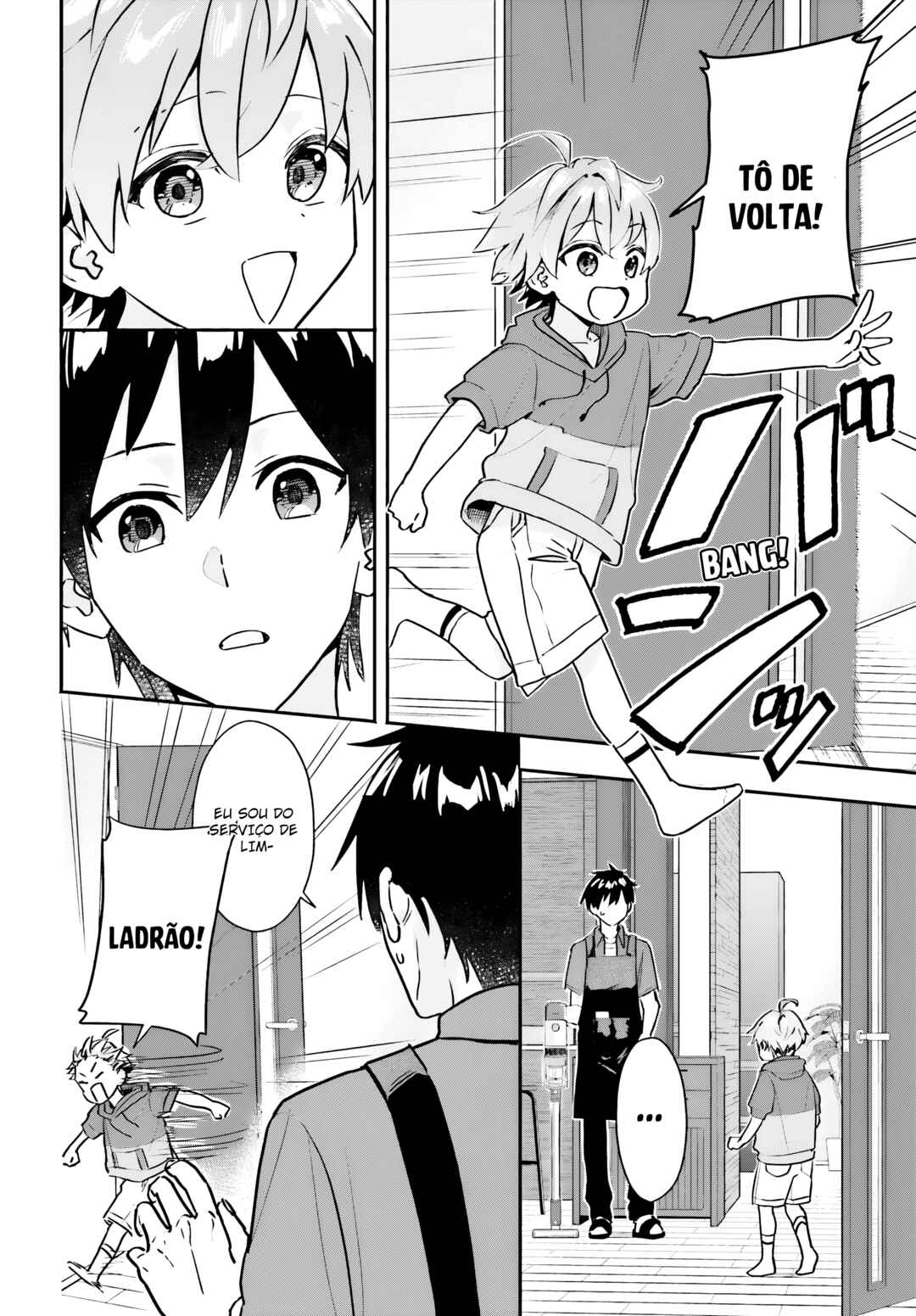 Kaji Daikou no Arubaito wo Hajimetara Gakuen Ichi no Bishoujo no Kazoku ni Kiniirarechaimashita. Chapter 2 - Page 7