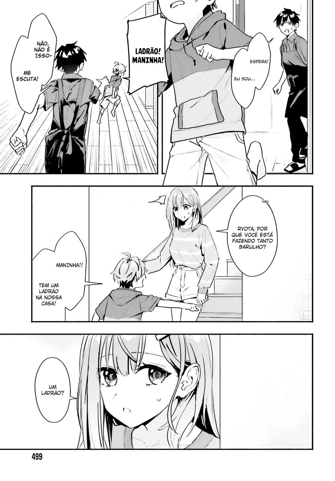 Kaji Daikou no Arubaito wo Hajimetara Gakuen Ichi no Bishoujo no Kazoku ni Kiniirarechaimashita. Chapter 2 - Page 8