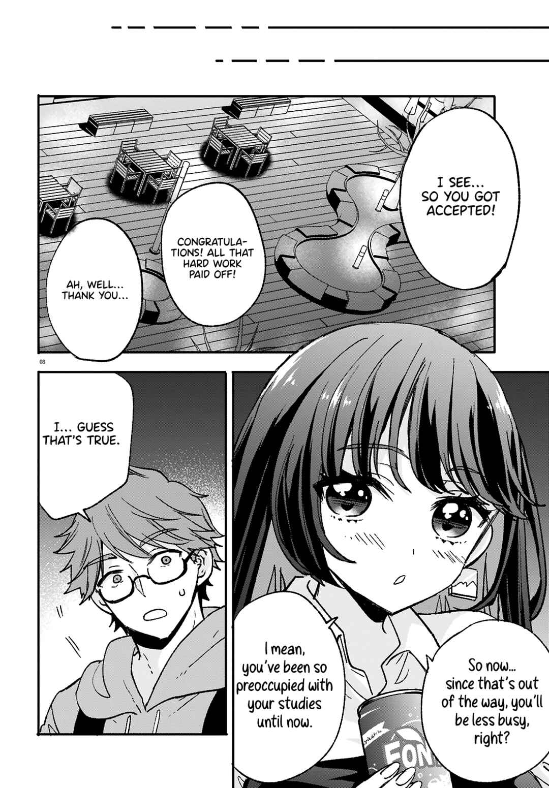 Zettai ni Yuuwaku sarenai Otoko VS Zettai ni Yuuwaku suru Onna Chapter 11 - Page 9