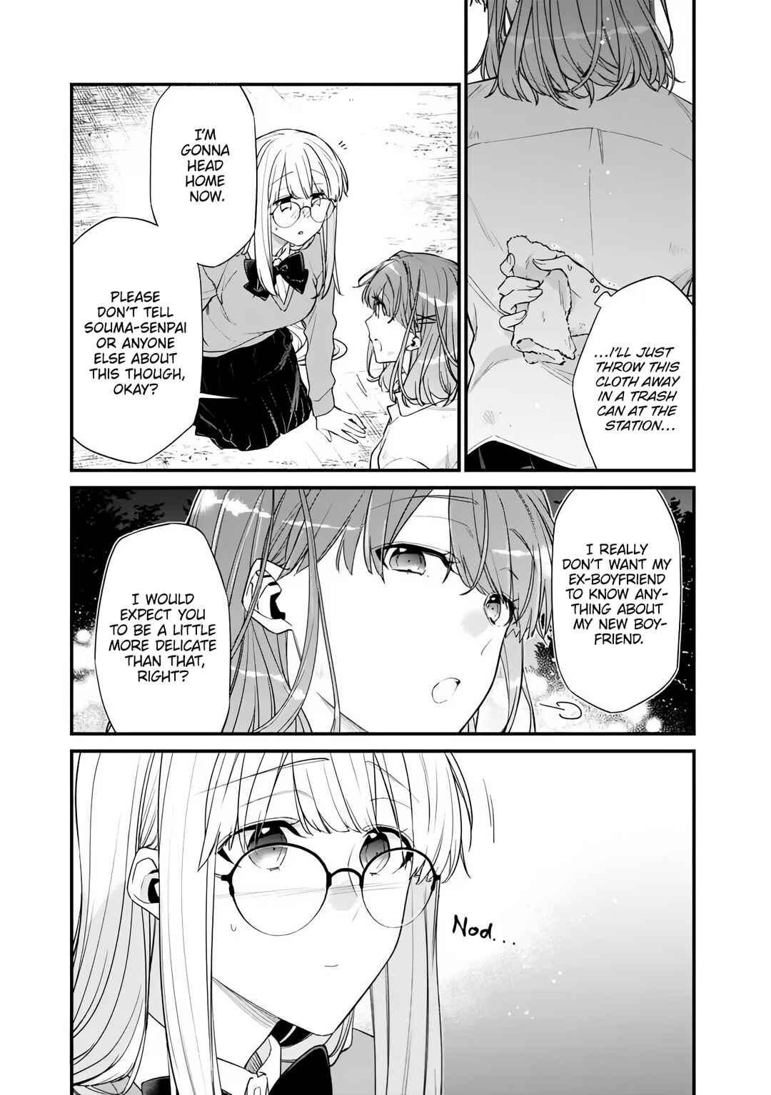Osananajimi Kanojo no Morahara ga Hidoin de Zetsuen Sengen shite Yatta Chapter 46.2 - Page 12