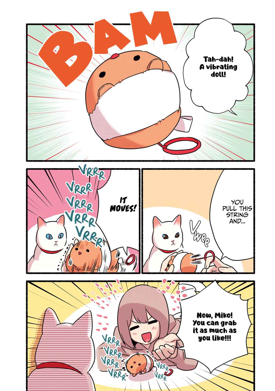 Aisaretagari no Shironeko Miko-san Chapter 3.4 - Page 4