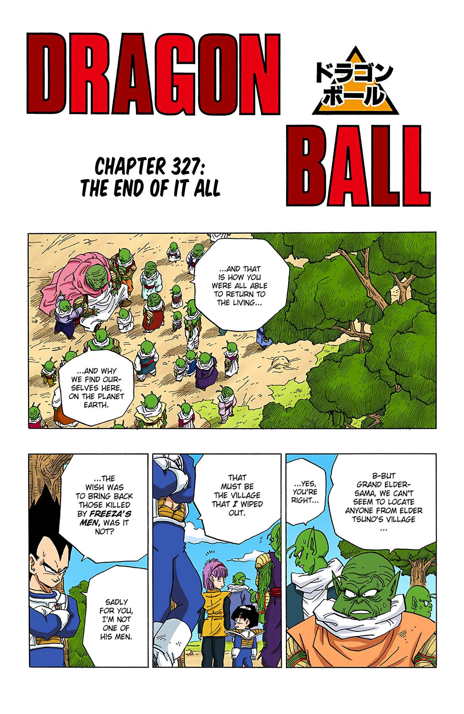 Dragon Ball (Official Colored) Chapter 327 - Page 1
