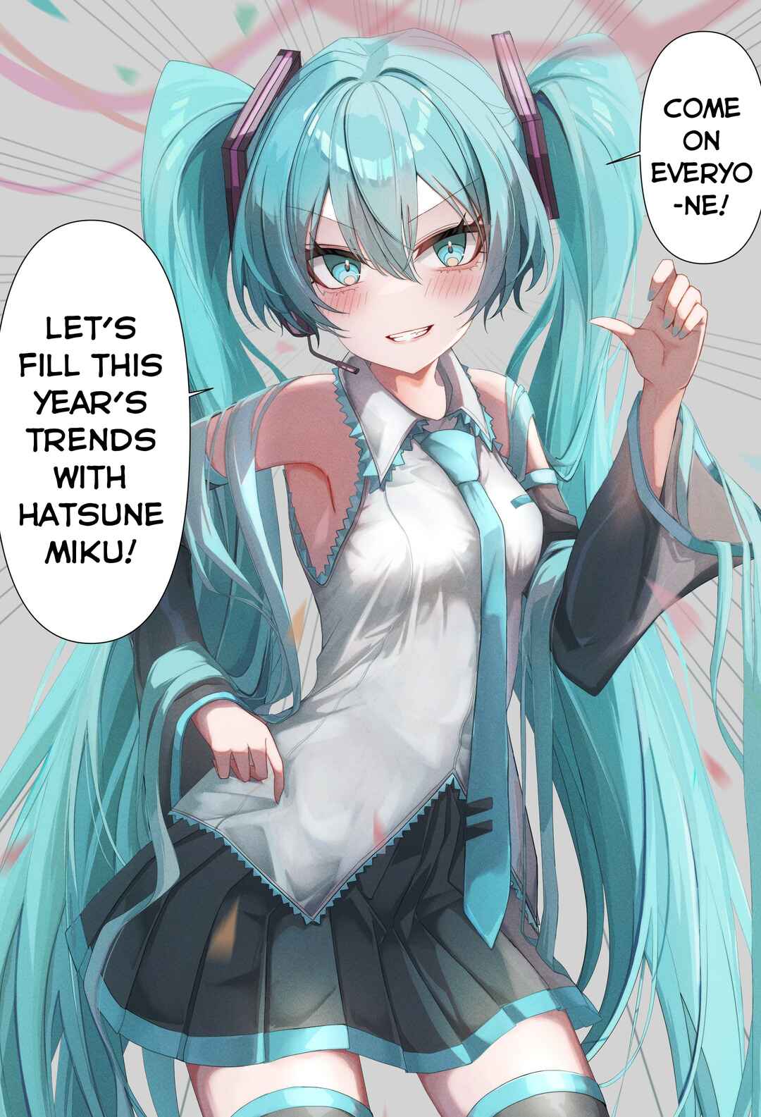 Vocaloid - Hatsune Miku 1 Panel (Doujinshi) Chapter 7 - Page 1