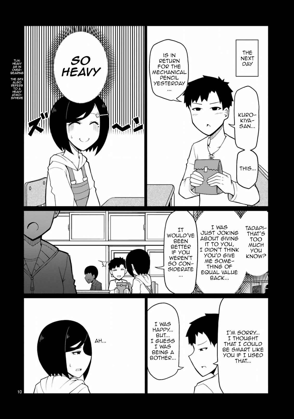 Tedama ni Toritai Kurokiya-san Chapter 8 - Page 10