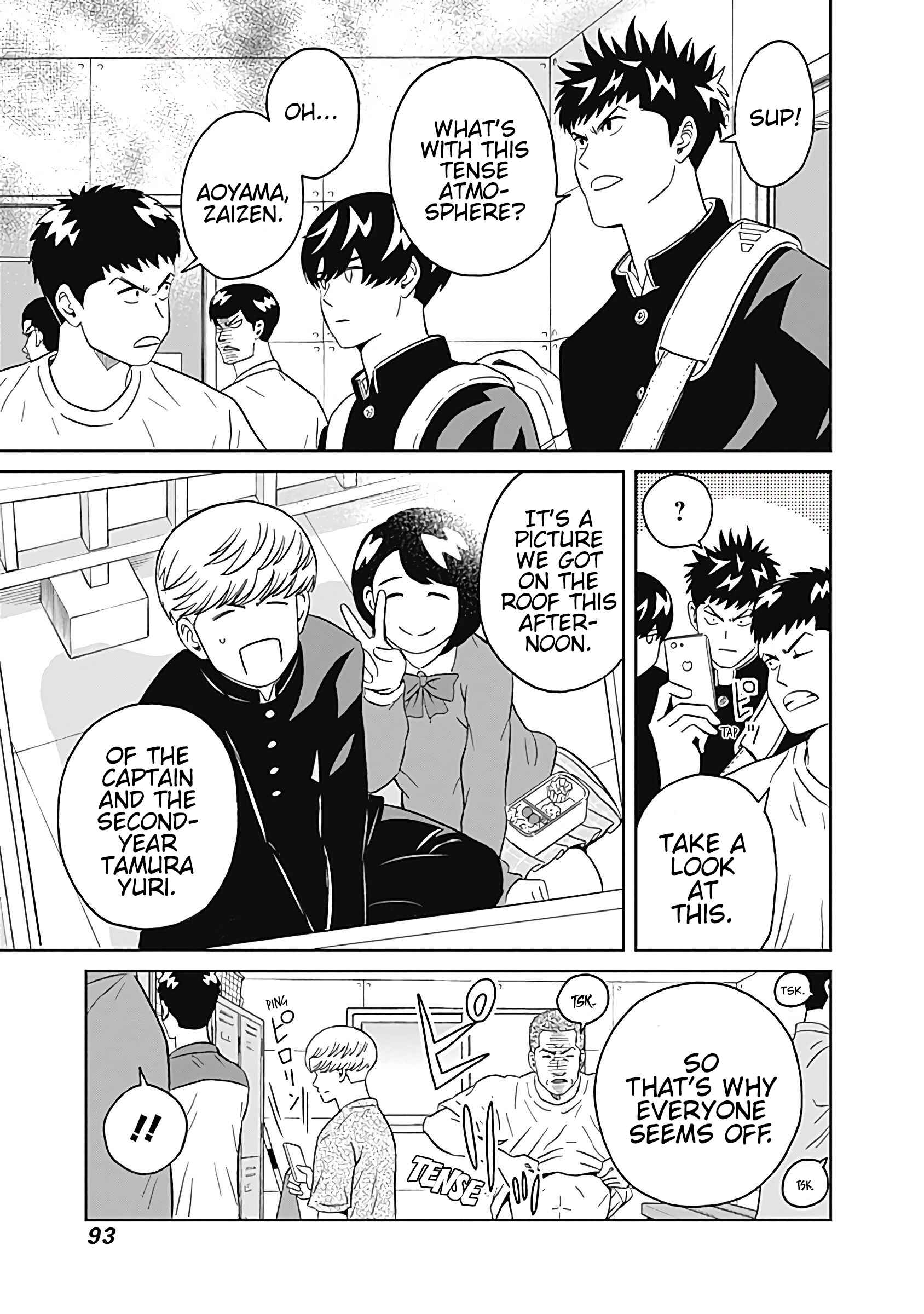 Keppeki Danshi! Aoyama-kun Chapter 9 - Page 3