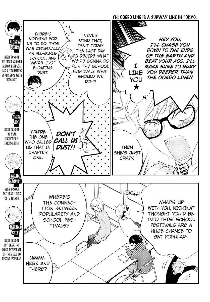 Koi ni Mudaguchi Chapter 3 - Page 3