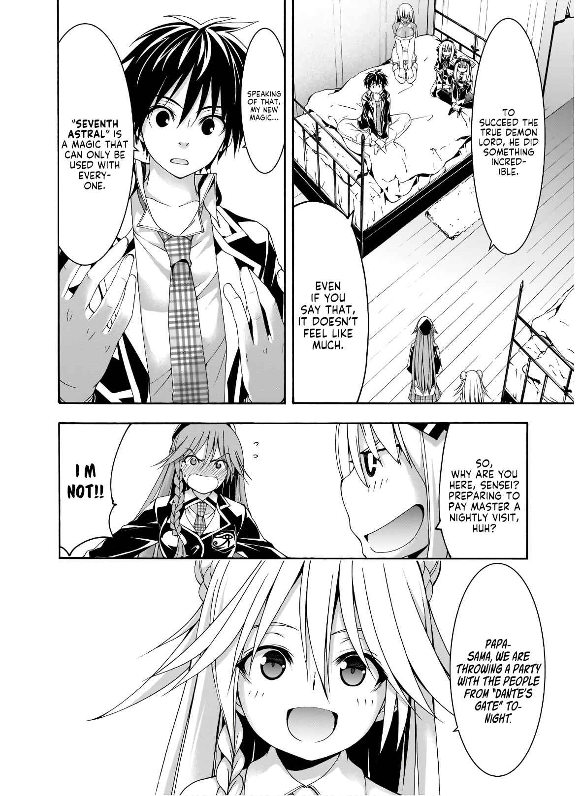 Trinity Seven - 7-Nin no Masho Tsukai Chapter 100 - Page 9