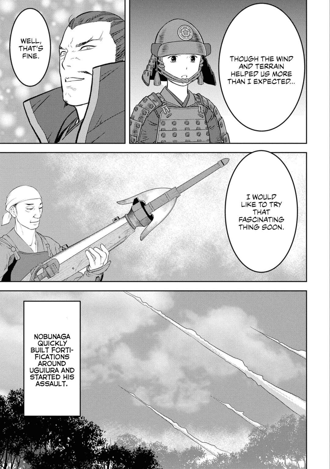 Sengoku Komachi Kuroutan Chapter 62 - Page 24