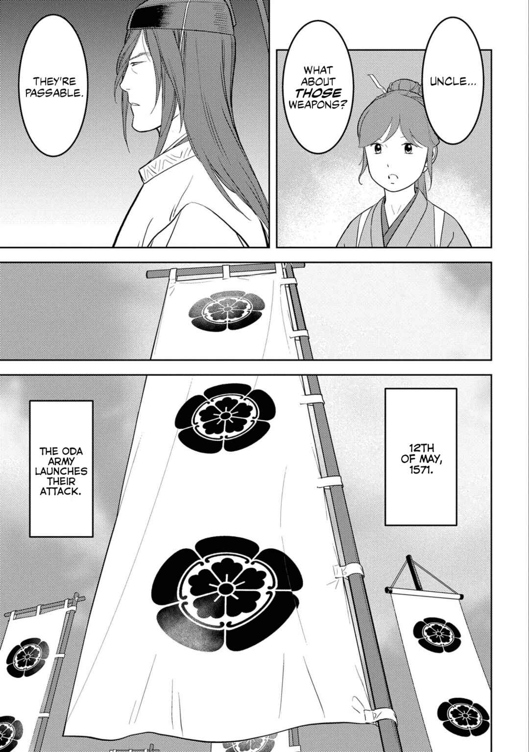 Sengoku Komachi Kuroutan Chapter 62 - Page 6