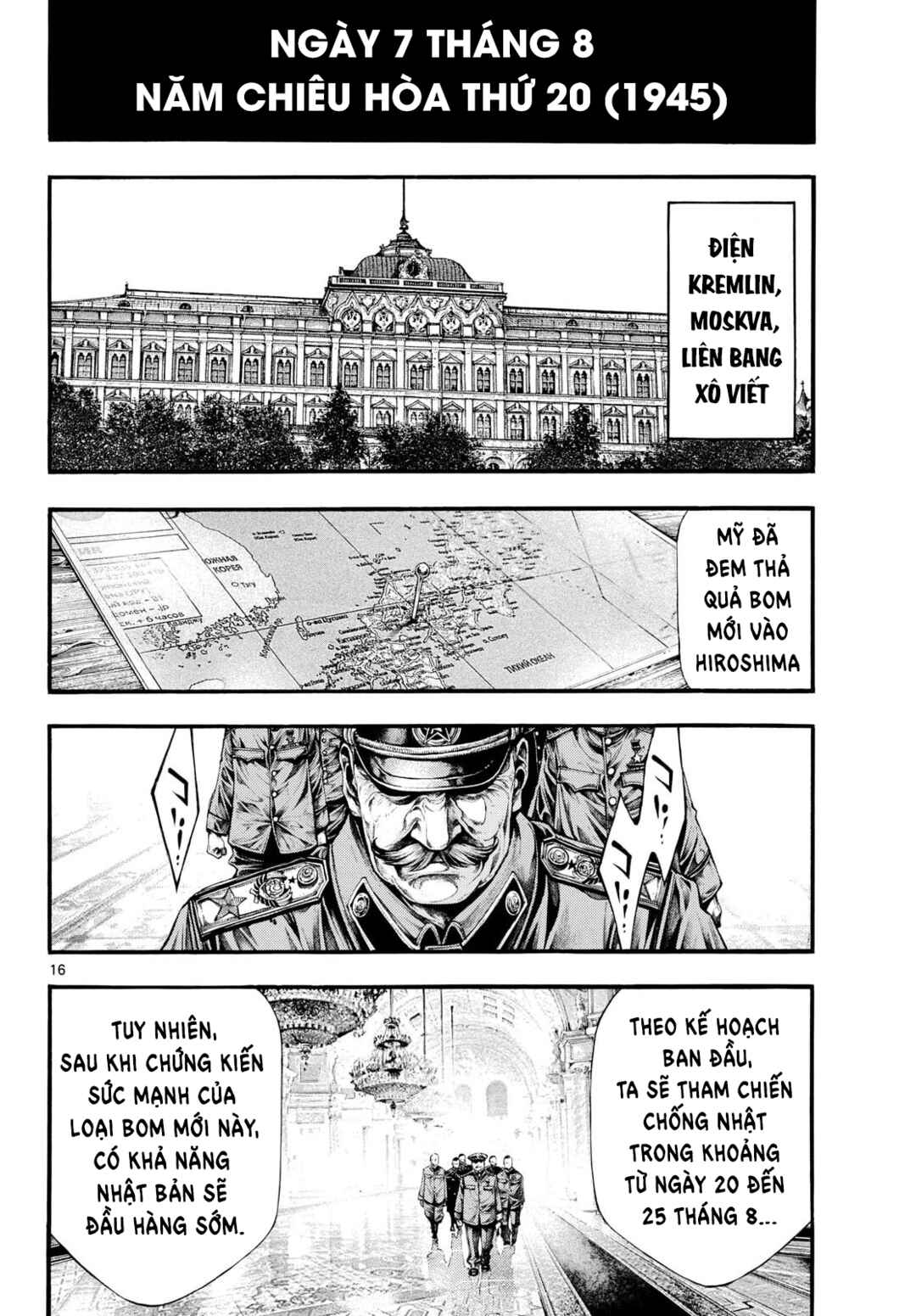 Kyokuhoku no Geroy ~8-gatsu 17-nichi no Kaisen~ Chapter 9 - Page 16