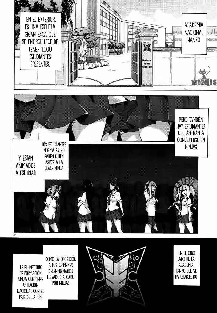 Senran Kagura - Shoujotachi no Shinei Chapter 1 - Page 8