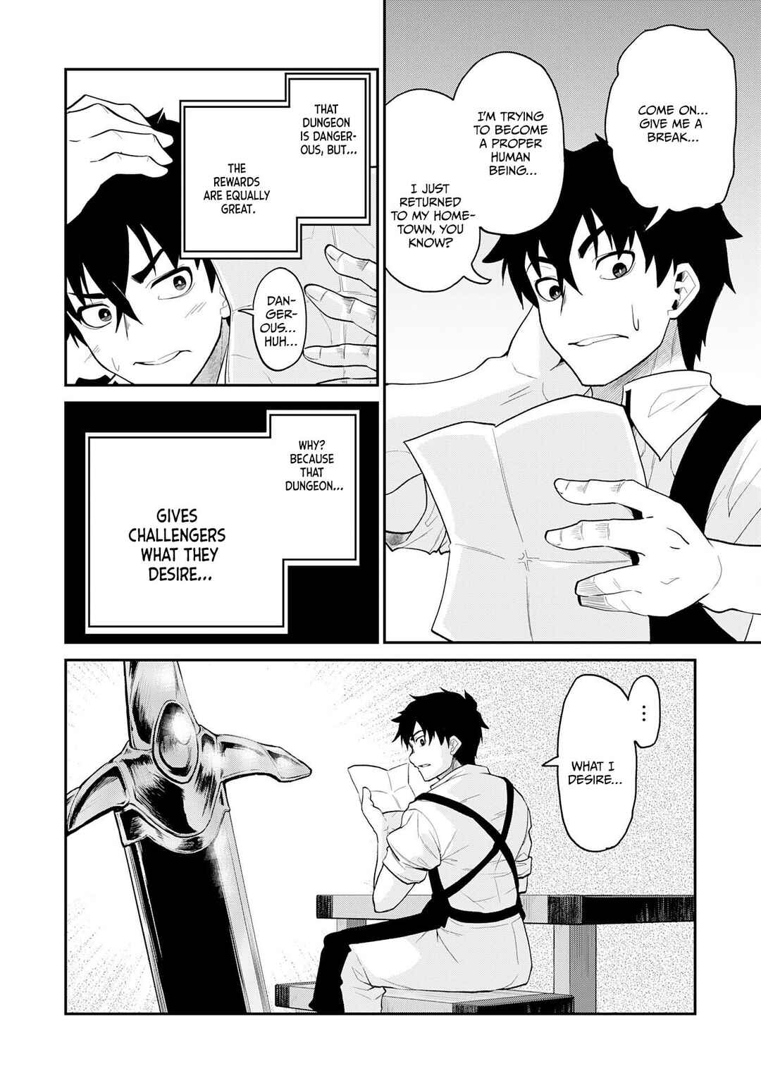 Jingai Kenshi wa Chikara ni Miserare Ura Meikyuu wo Kouryaku su Chapter 1 - Page 17