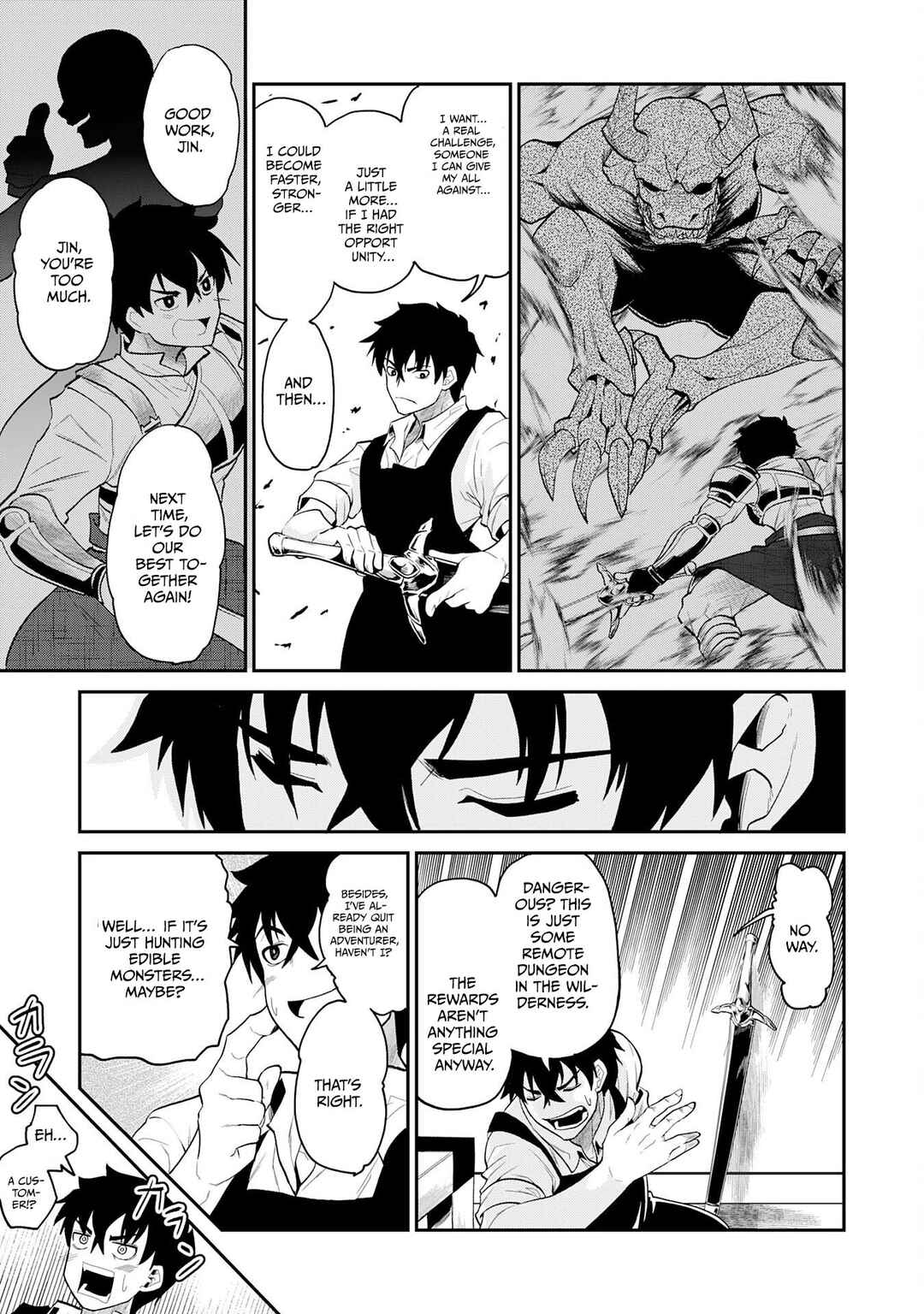 Jingai Kenshi wa Chikara ni Miserare Ura Meikyuu wo Kouryaku su Chapter 1 - Page 18