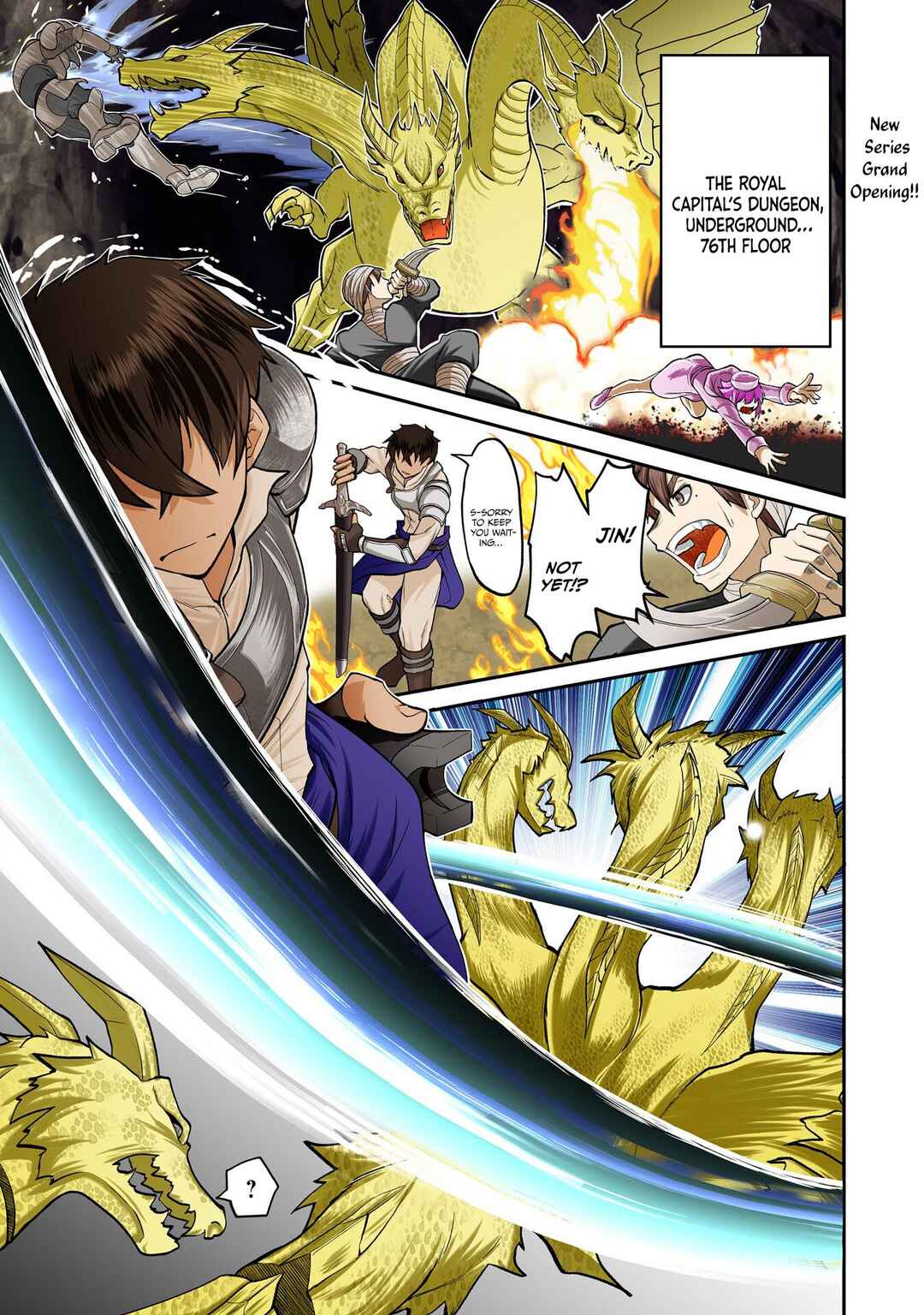 Jingai Kenshi wa Chikara ni Miserare Ura Meikyuu wo Kouryaku su Chapter 1 - Page 2
