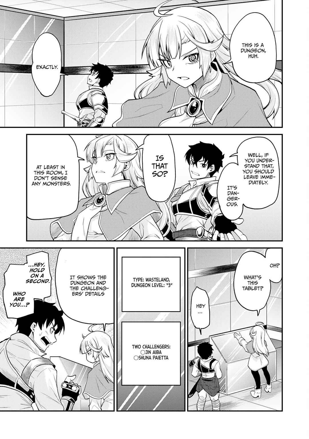 Jingai Kenshi wa Chikara ni Miserare Ura Meikyuu wo Kouryaku su Chapter 1 - Page 24