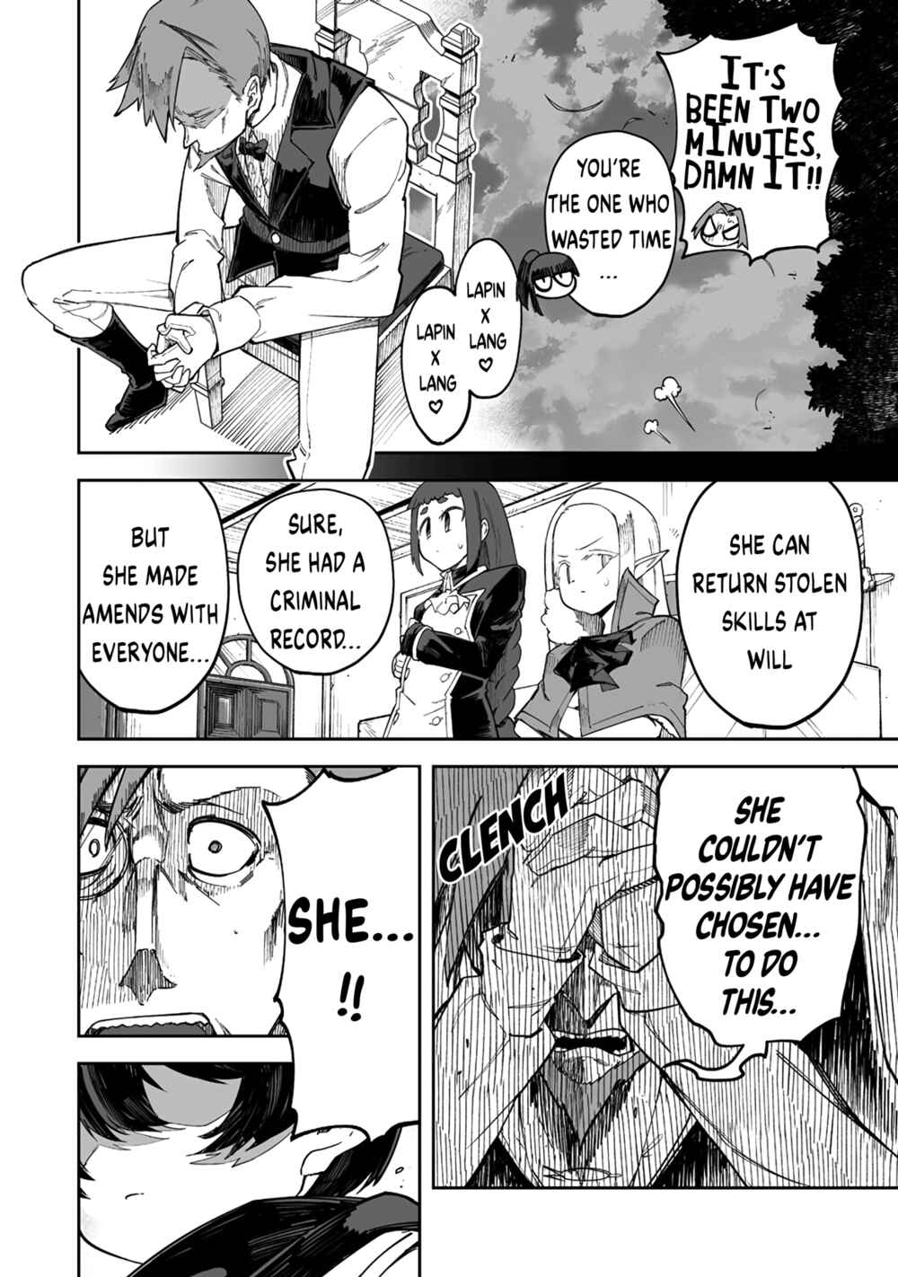 Shiboritoranaide, Onna Shounin-san!! Chapter 33.1 - Page 12