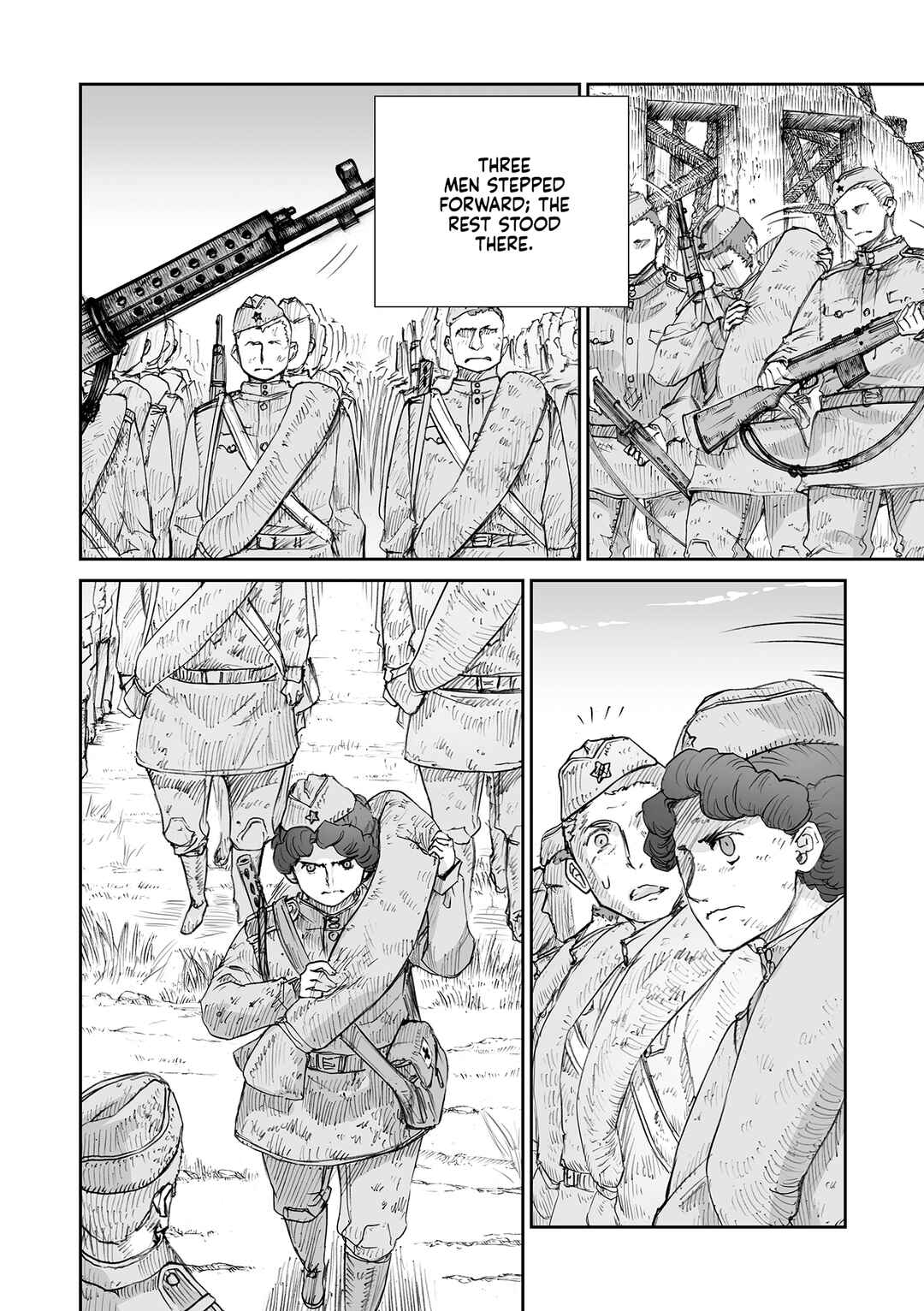 Sensou wa Onna no Kao wo Shiteinai Chapter 32.9 - Page 4