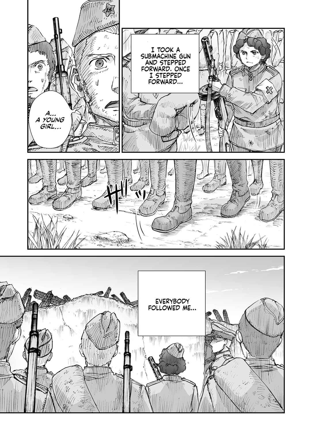 Sensou wa Onna no Kao wo Shiteinai Chapter 32.9 - Page 5