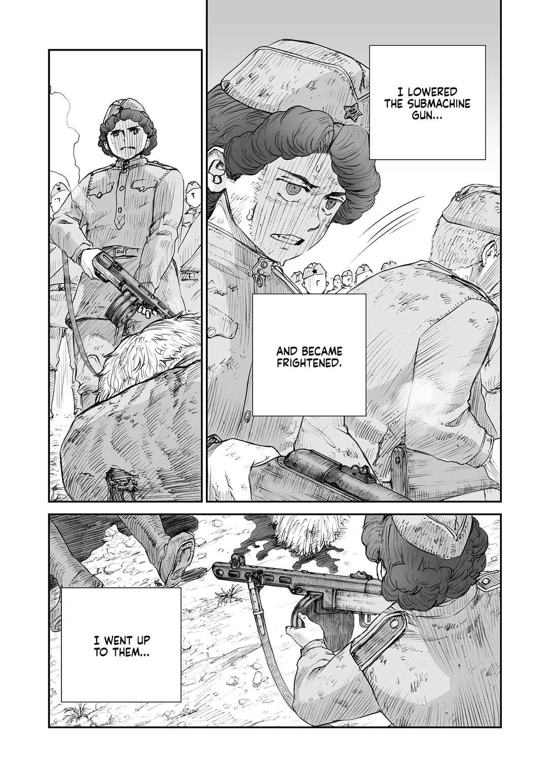 Sensou wa Onna no Kao wo Shiteinai Chapter 32.9 - Page 9