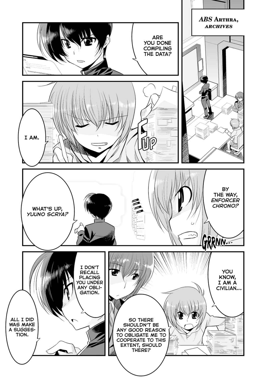 Mahou Shoujo Lyrical Nanoha Movie 1st the Comics Chapter 6 - Page 11