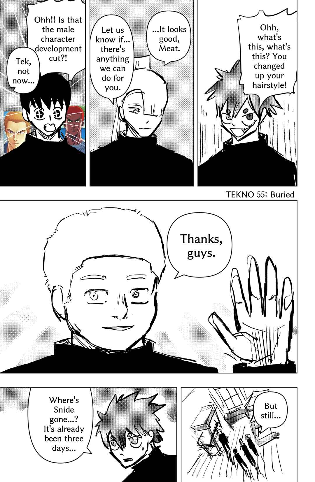TEKNO: Sci-Fi Shonen Manga! Chapter 55 - Page 1