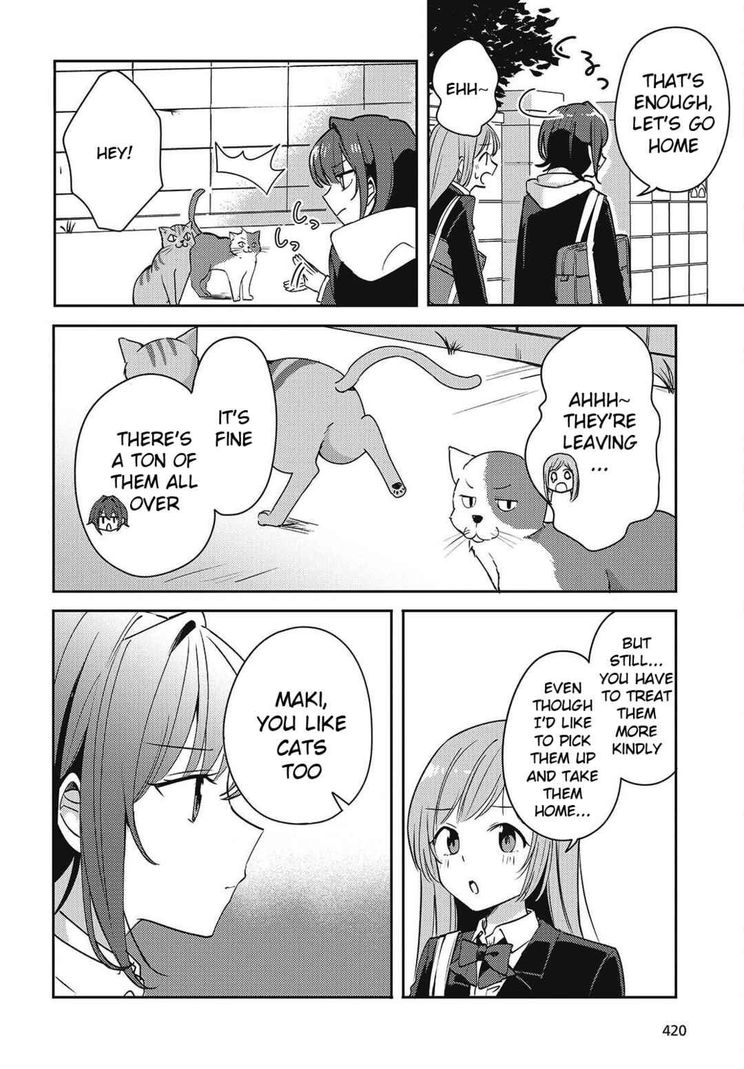 Osananajimi wa, Nyaa to Naite Skirt no Naka Chapter 4 - Page 20