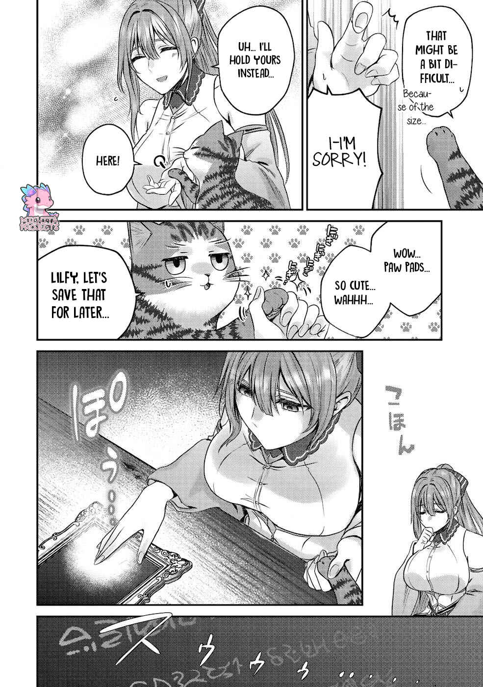 Wagahai wa Nekomadoushi de Aru: Kijitora Luke no Kaiteki Cheat Neko Seikatsu Chapter 5 - Page 25