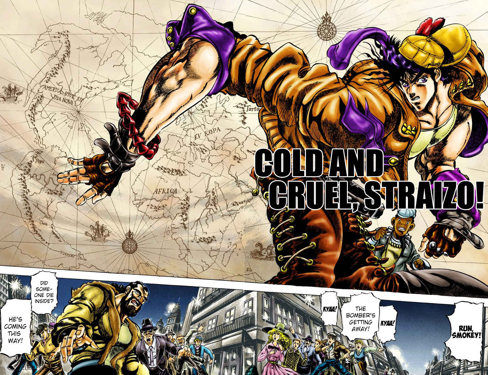 JoJo no Kimyou na Bouken: Part 2 - Sentou Chouryuu Color-ban Chapter 7 - Page 1